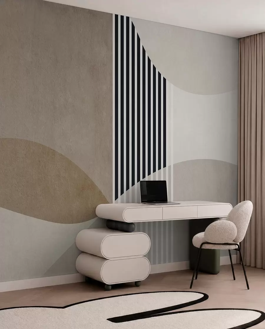 wall murals Abstract retro style u74075