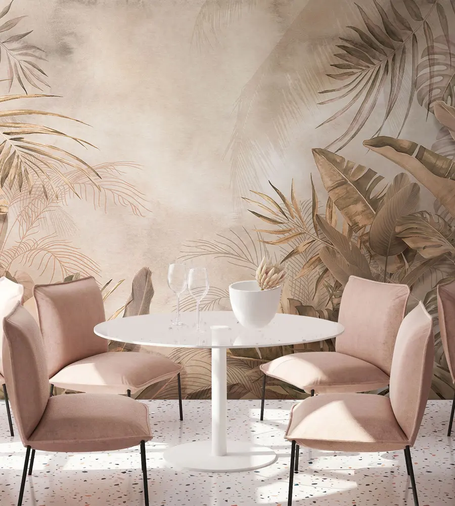 wall murals Tropical leaves u93852