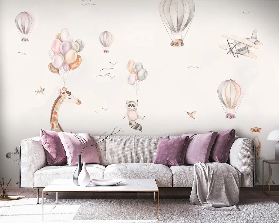 wall murals White, nature and natural environment u59757v1