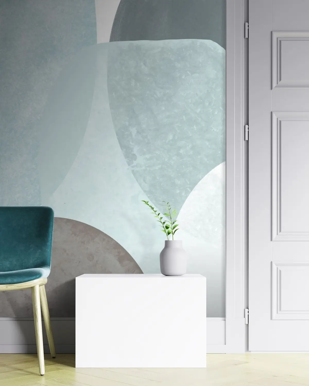 wall murals Big colorful circles u71404