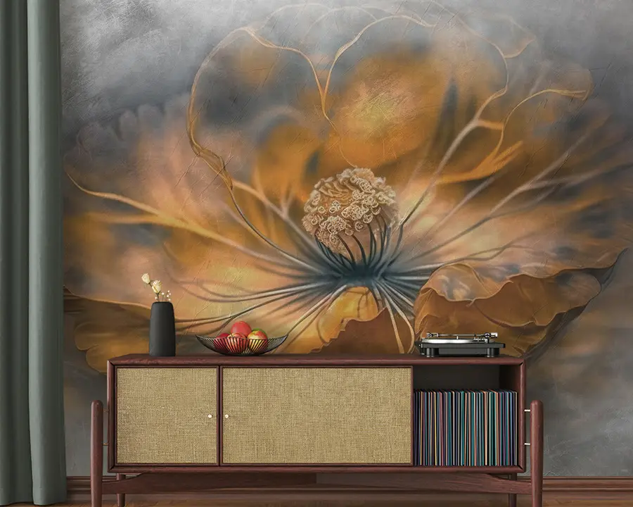 wall murals Large flower u93916