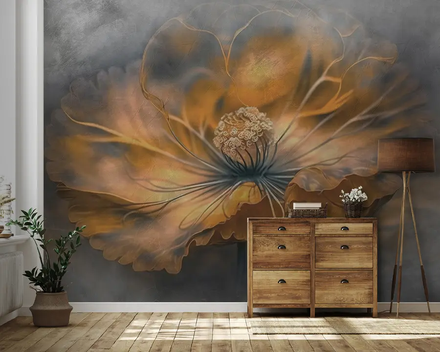 wall murals Large flower u93916