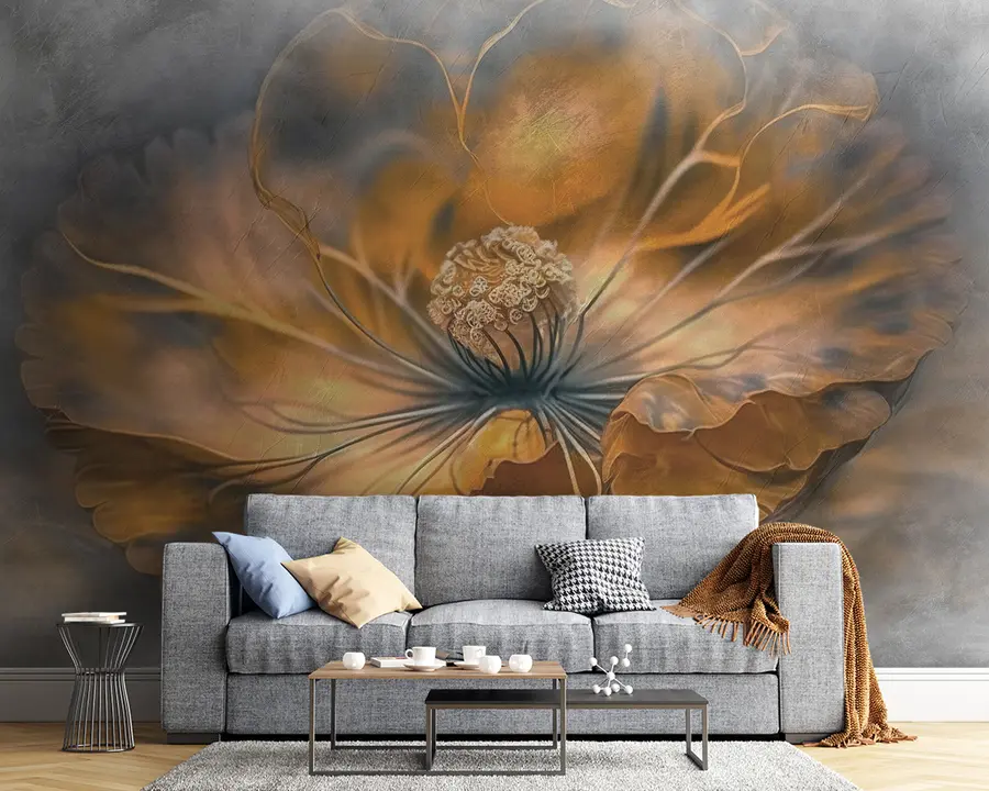 wall murals Large flower u93916