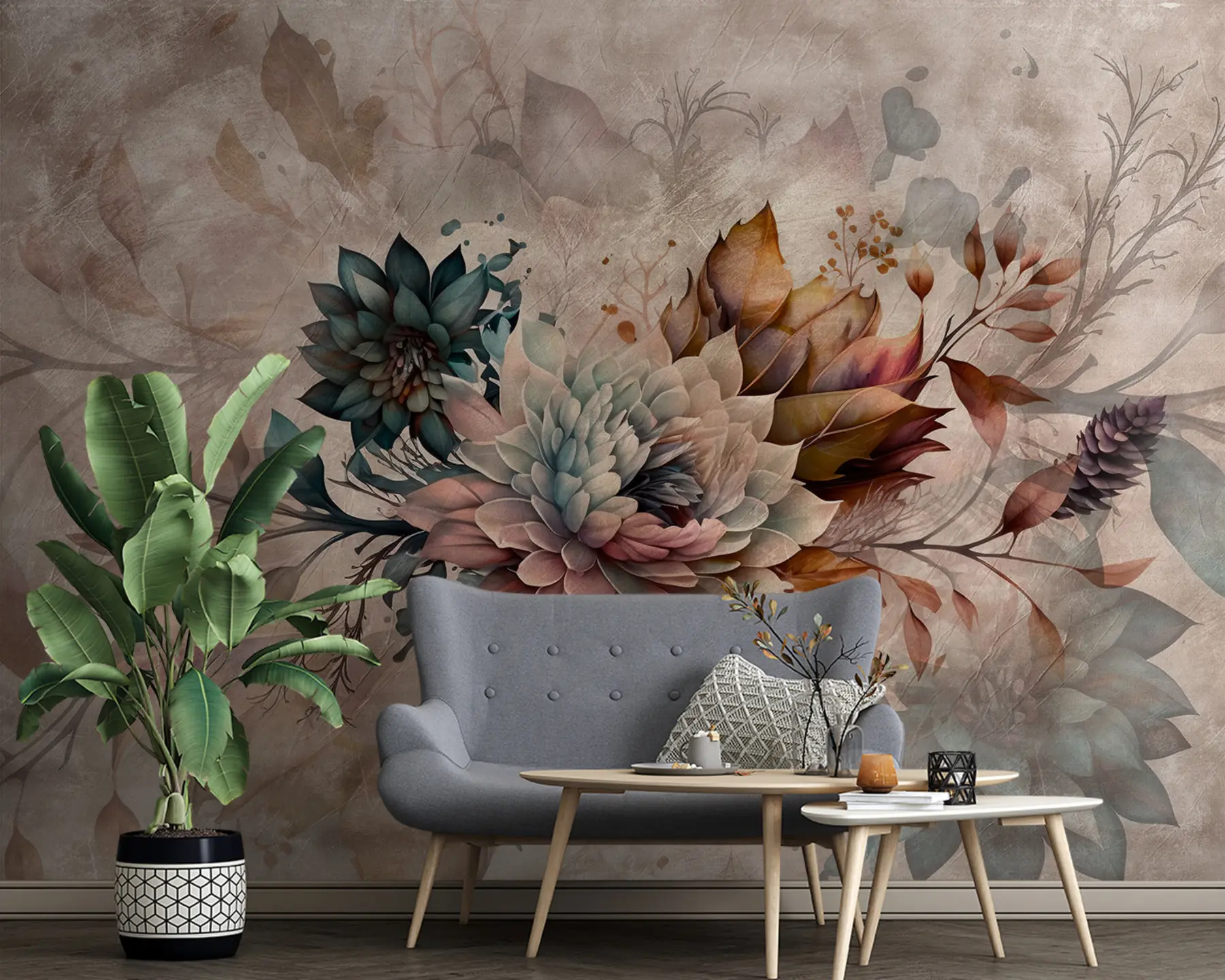 wall murals Grange style composition u93919
