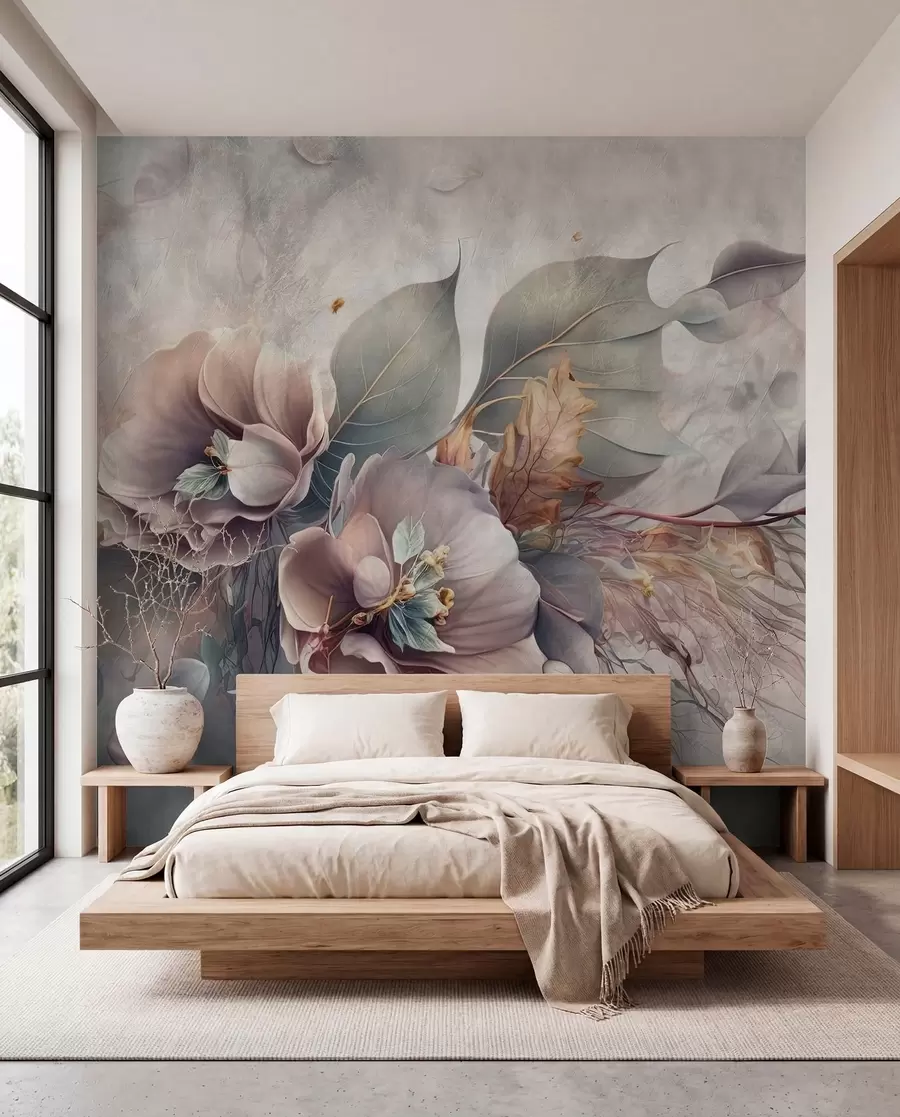 wall murals Chimera flowers u93930