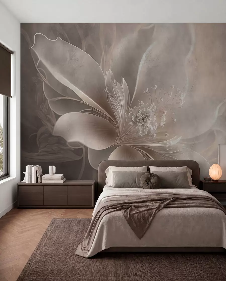 wall murals A very delicate flower u93944