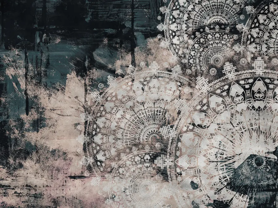 wall murals Vintage mandala u93958