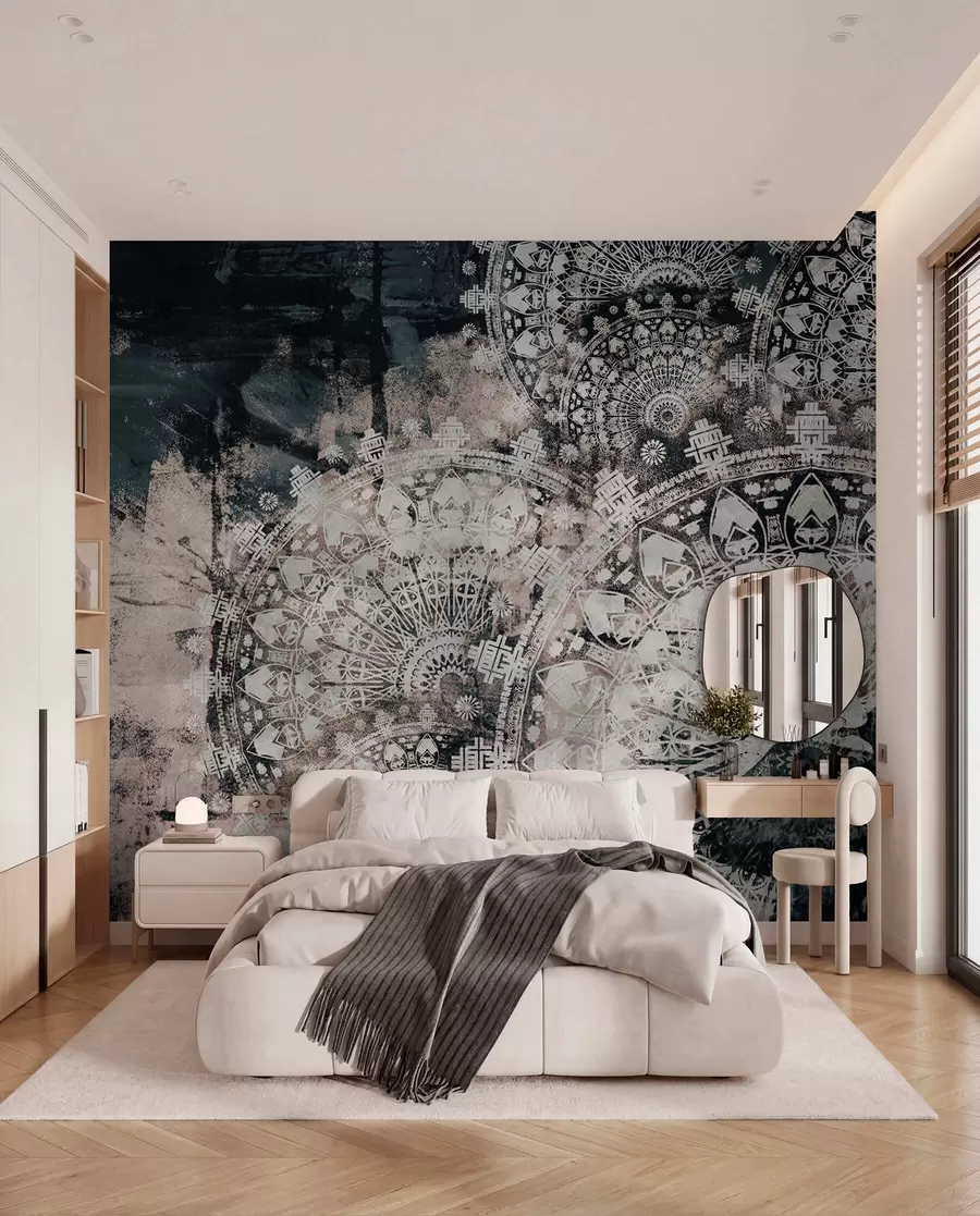 wall murals Vintage mandala u93958