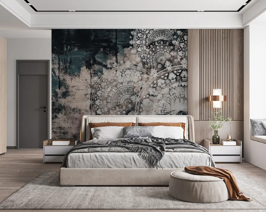 wall murals Vintage mandala u93958