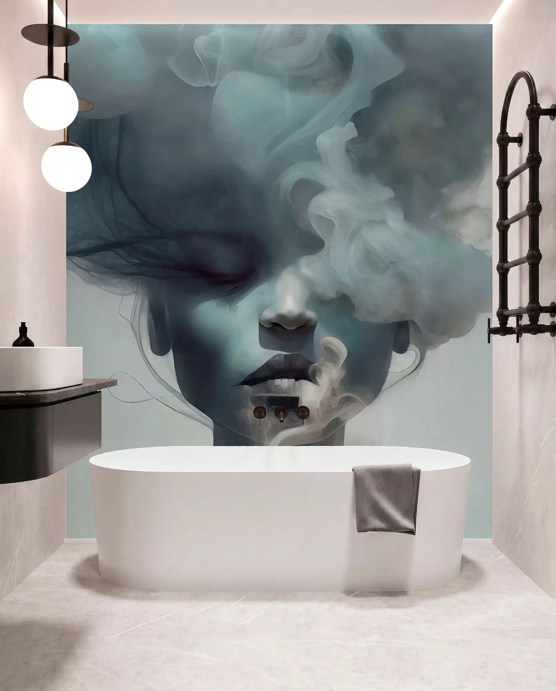 wall murals Dissolving in feelings u74762