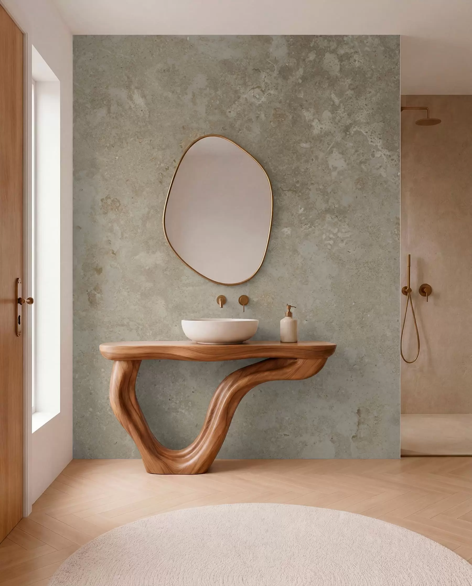 wall murals Background of cement stone u94384