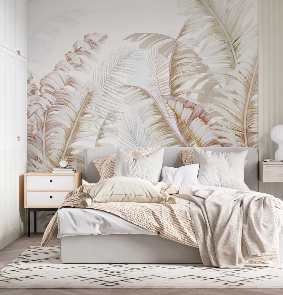 wall murals tropical leaves u94469