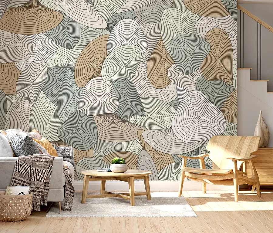 wall murals spiral ornament u94475