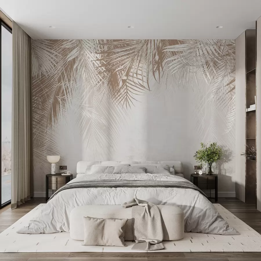 wall murals Tropical trees u94465