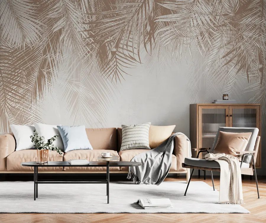 wall murals Tropical trees u94465