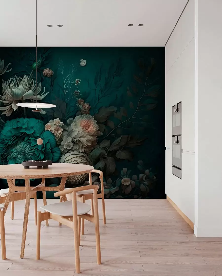 wall murals Flower night u75402