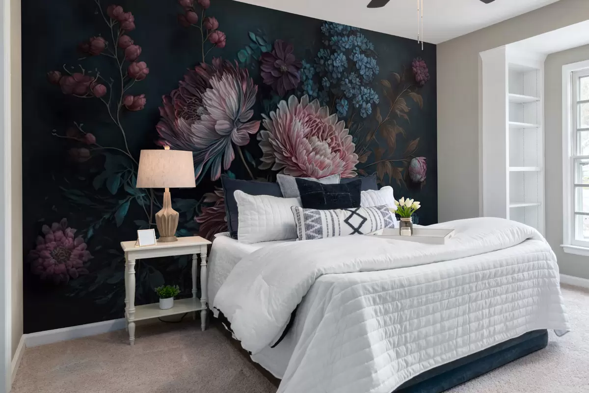 wall murals Asters nocturnal u75407