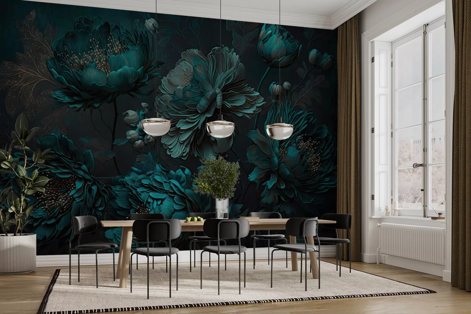 wall murals fairy forest u75411