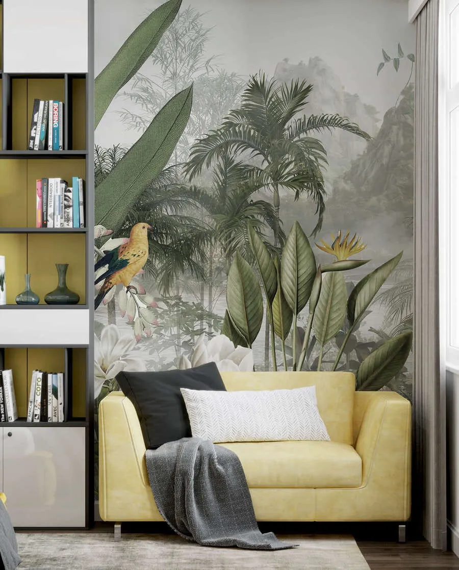 wall murals tropical jungle u95396