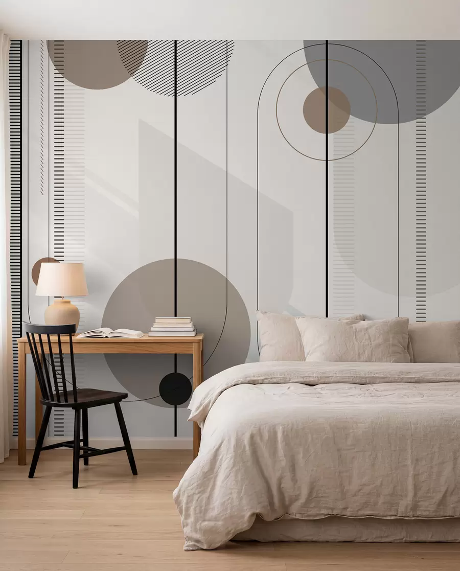 wall murals geometric abstraction u95379