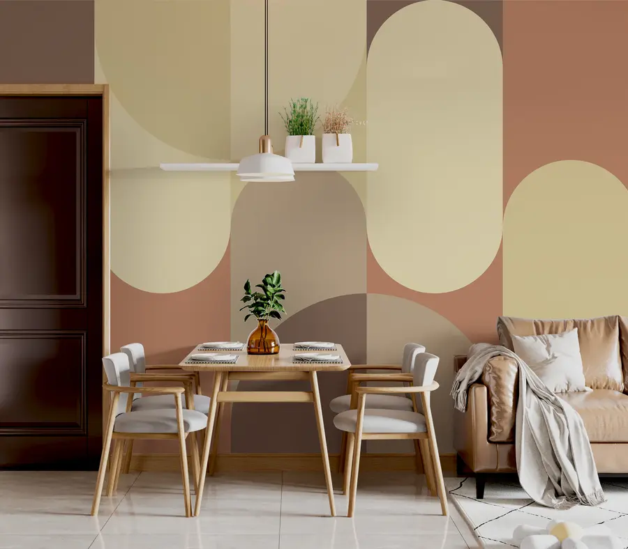 wall murals Bauhaus Geometry u95870