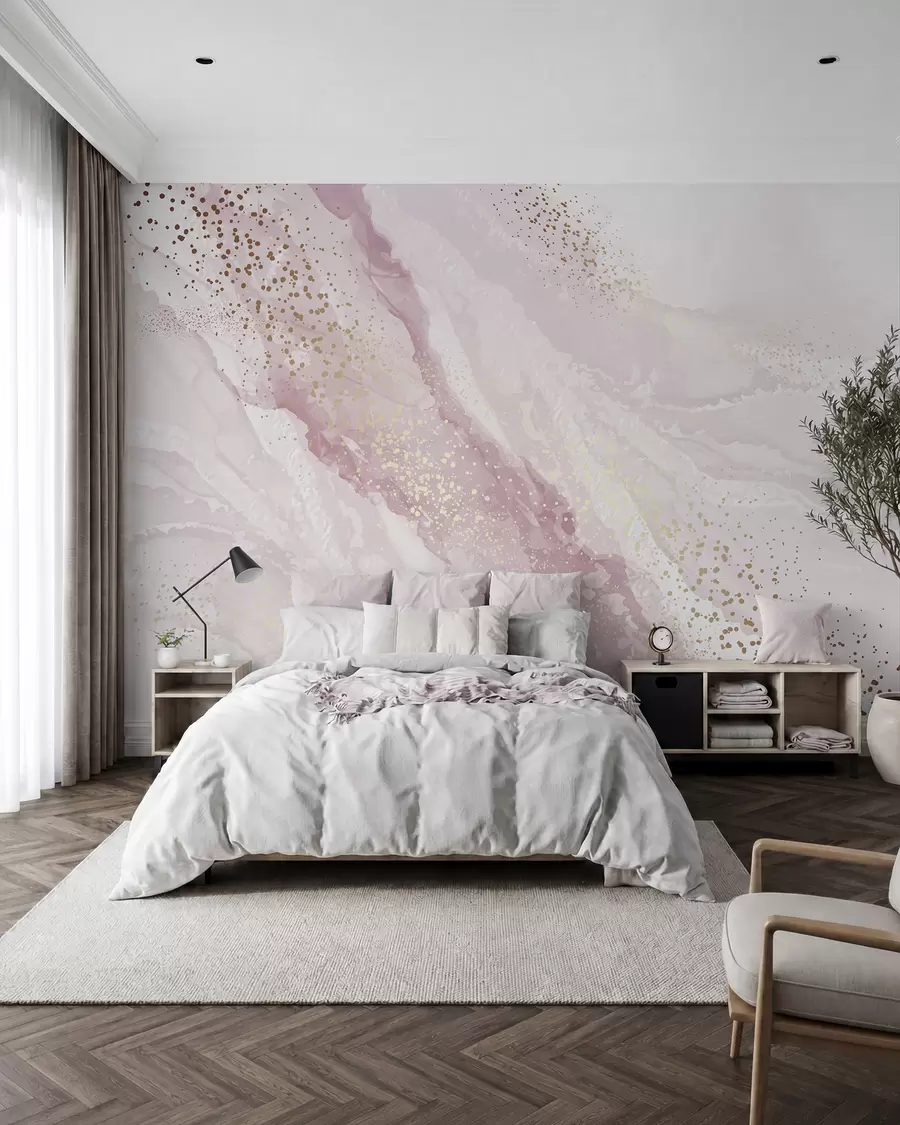 wall murals Abstract painting, imitation of the marble surface of the stone u95846