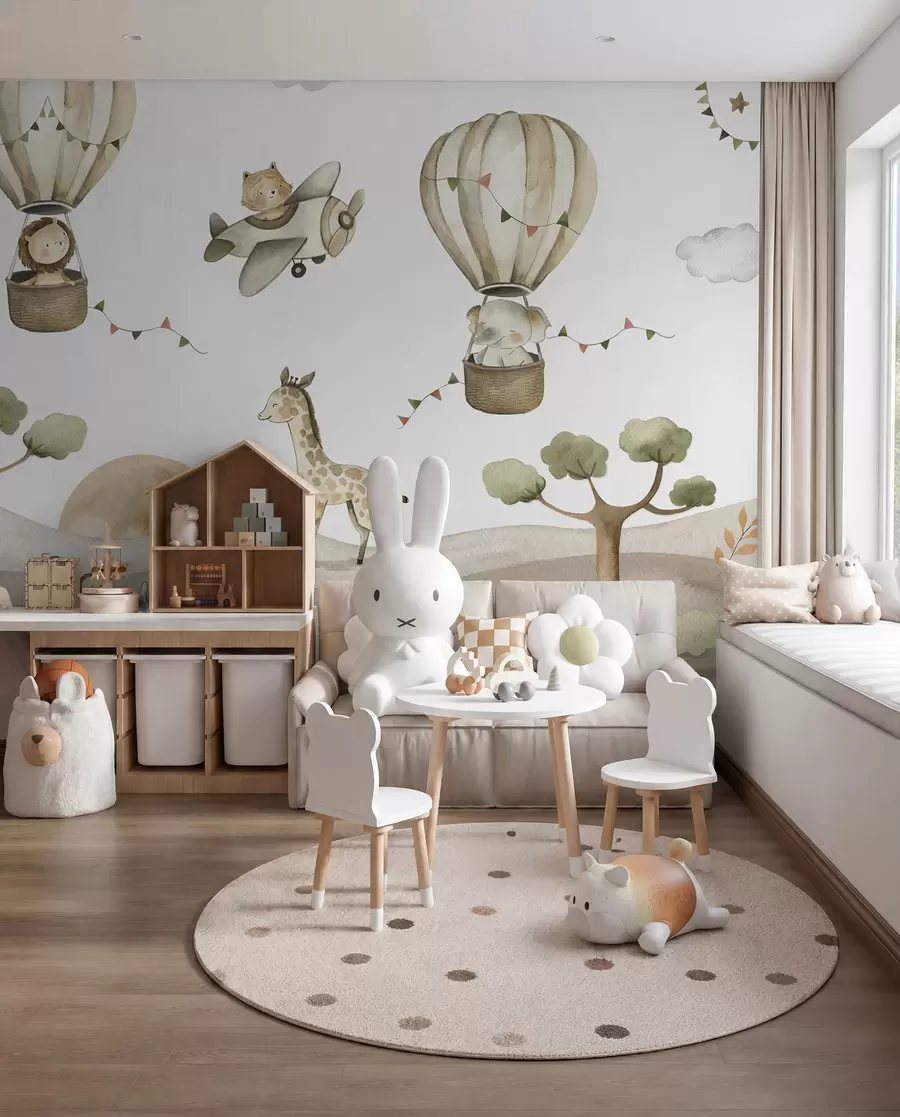 wall murals Animal Aviators u95882