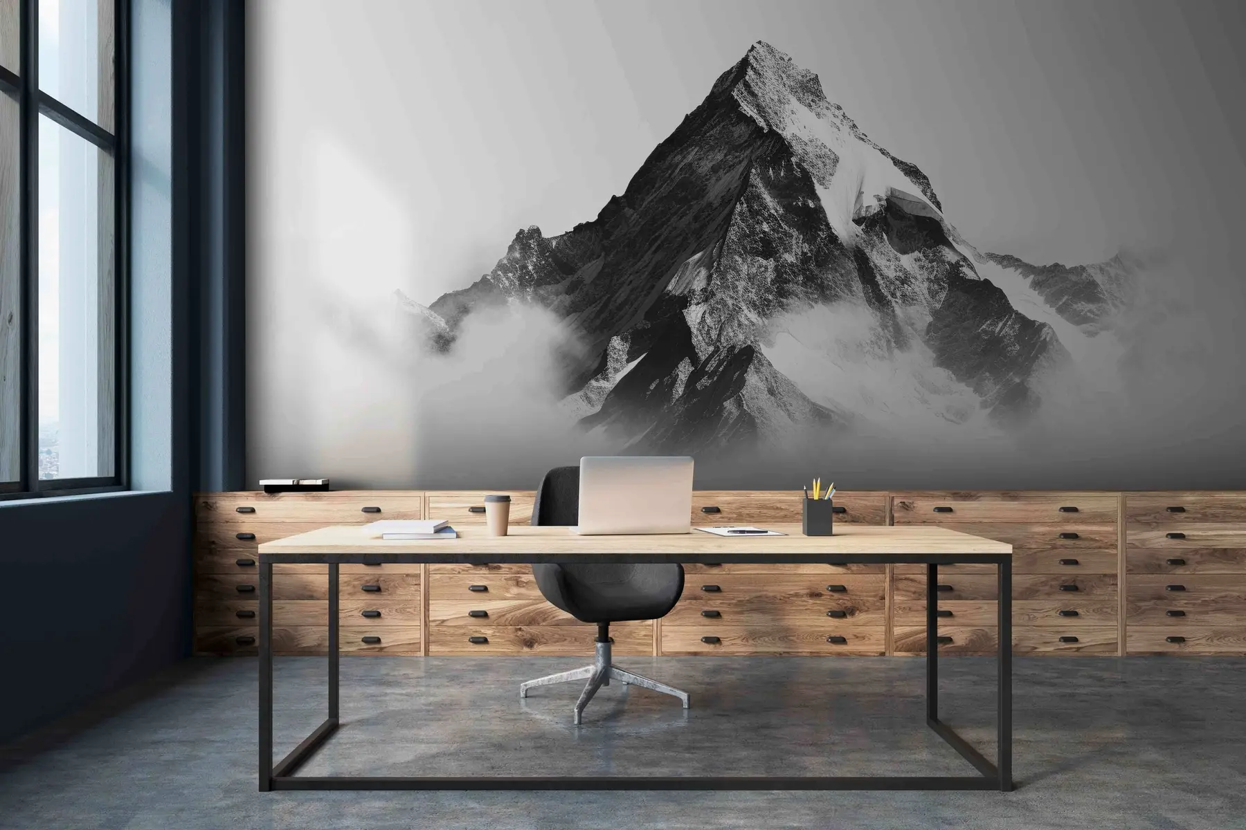 wall murals Mountain landscape relax u96033