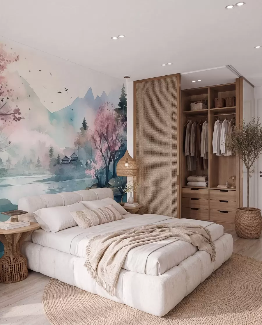 wall murals Bay mountain landscape u96039