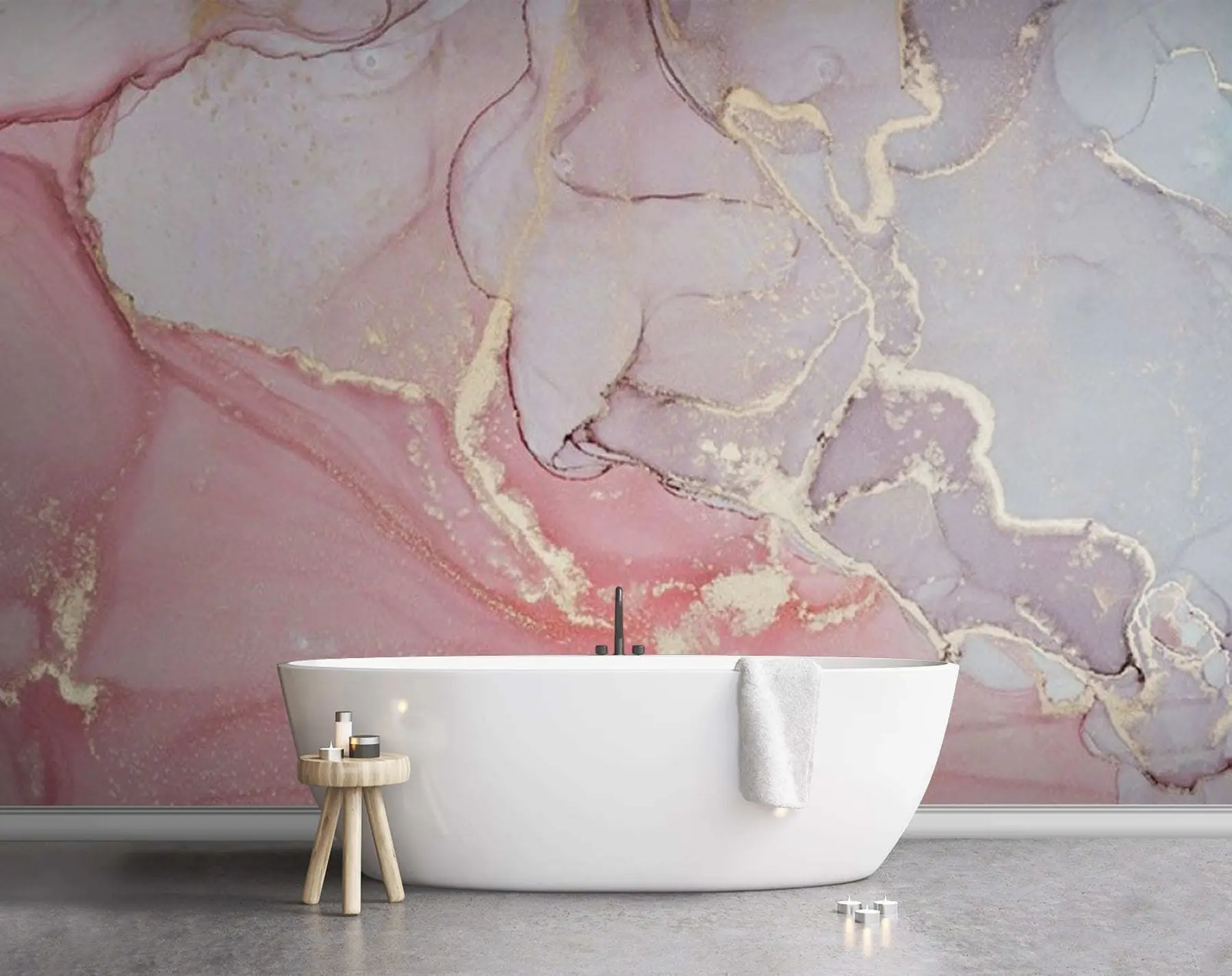 wall murals Rose marble u13857