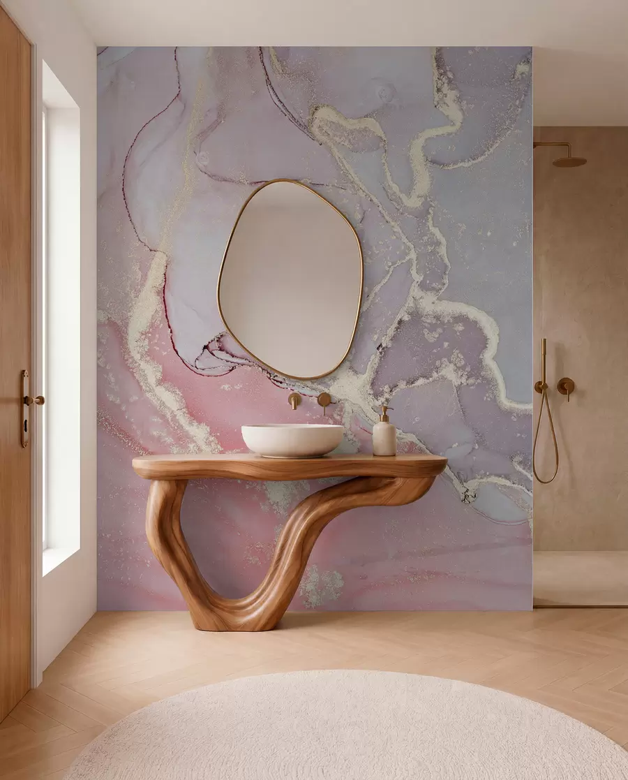 wall murals Rose marble u13857