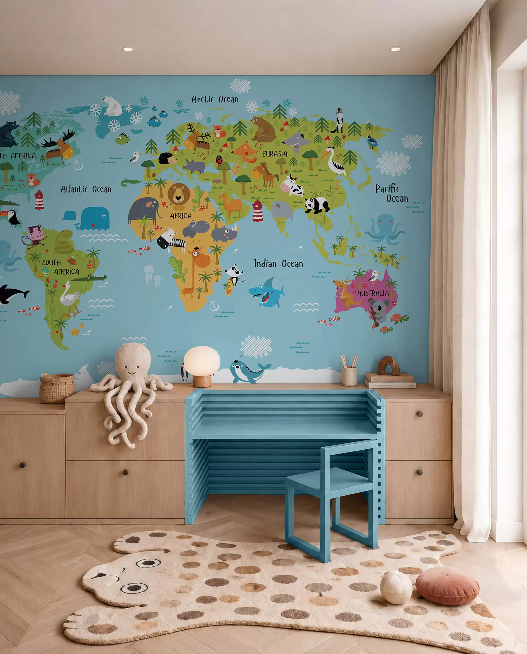 wall murals World and harmony u16689