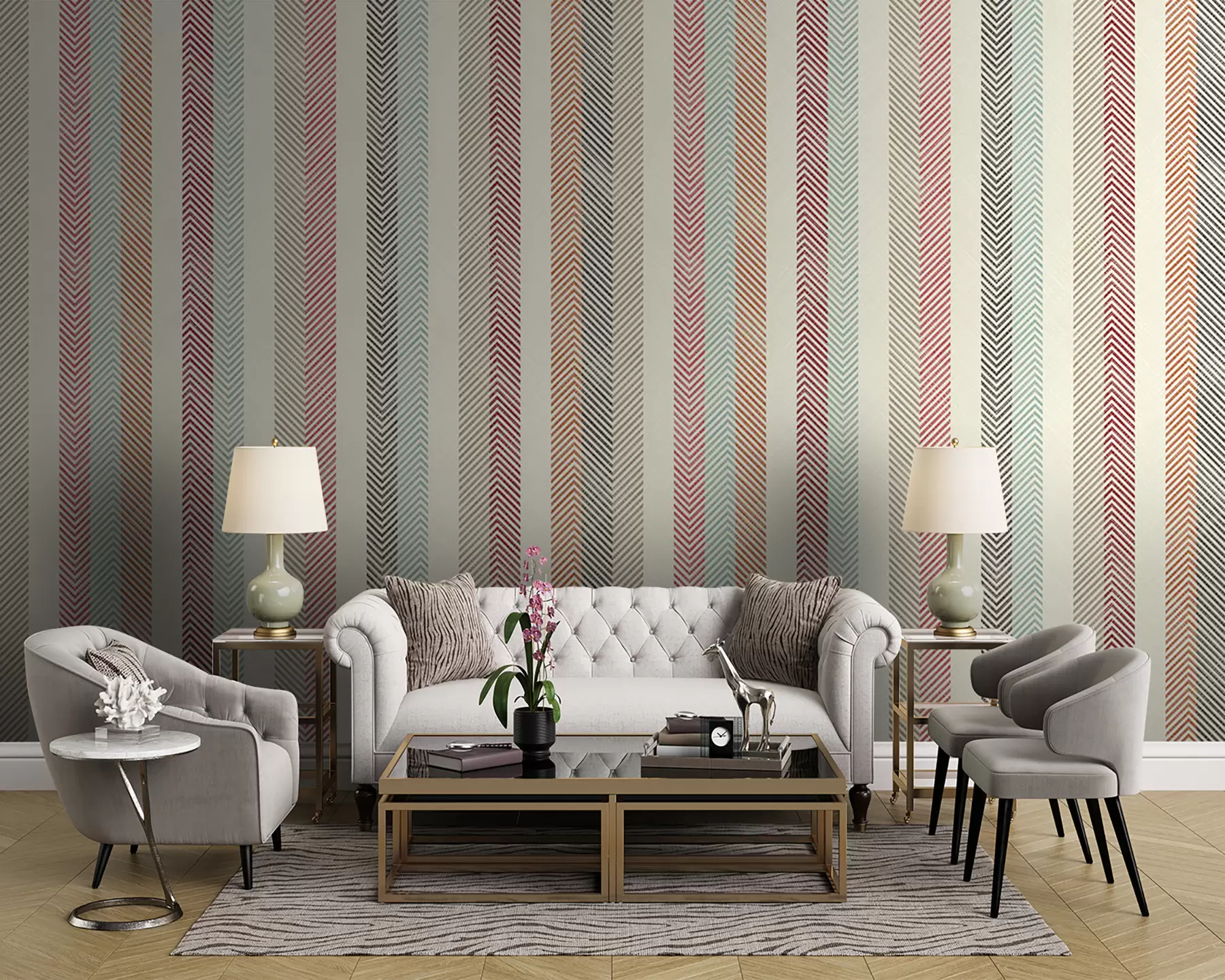 wall murals striped pattern u96798