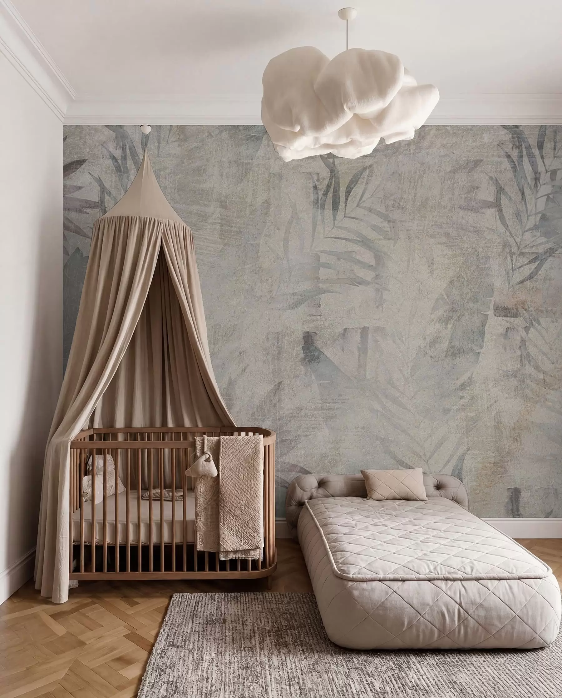 wall murals Faded Tropical Imprint u96807