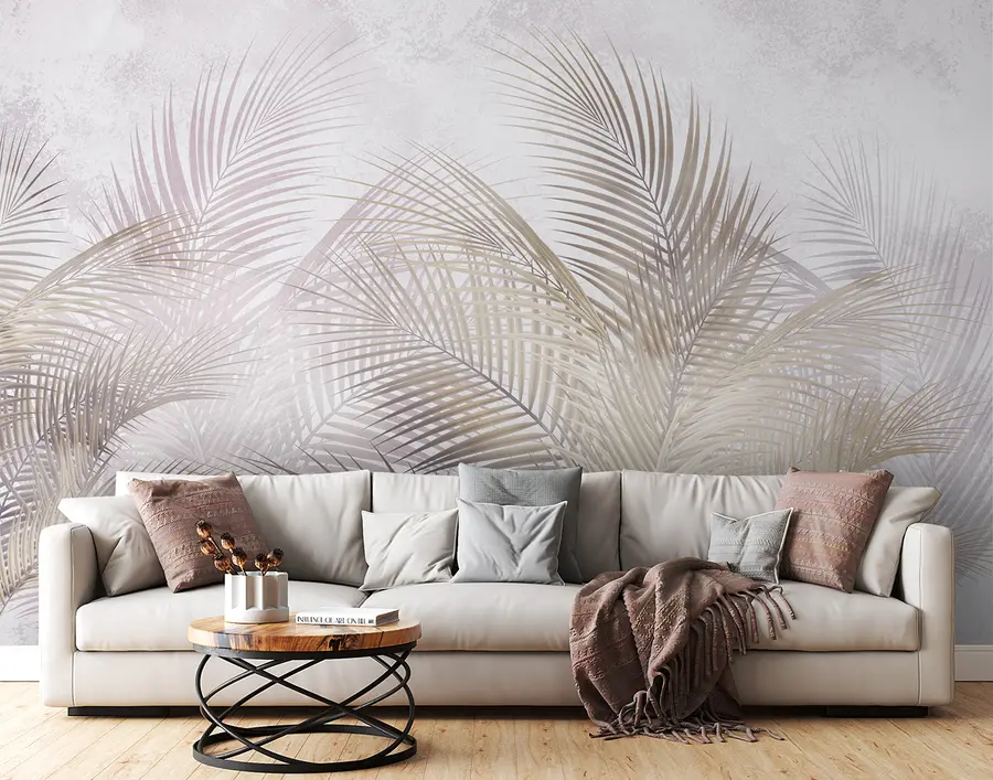 wall murals tropical trees and leaves u96860