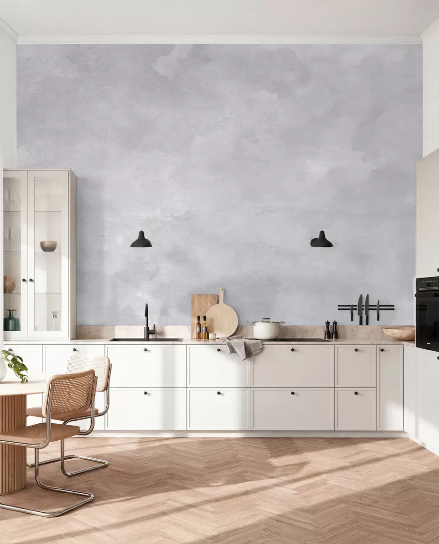 wall murals Gray smoky concrete u97232