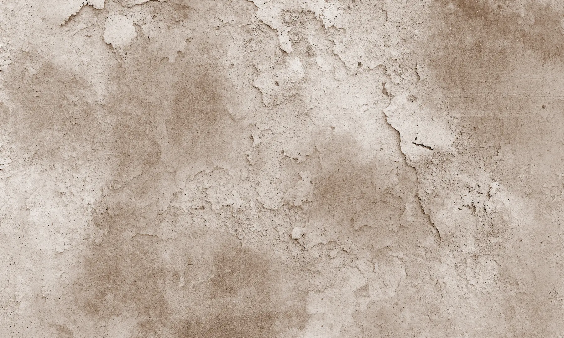 wall murals Brown concrete wall with rough edges u97237
