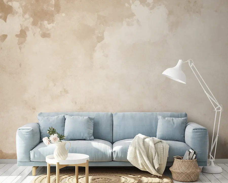 wall murals Beige concrete u97238