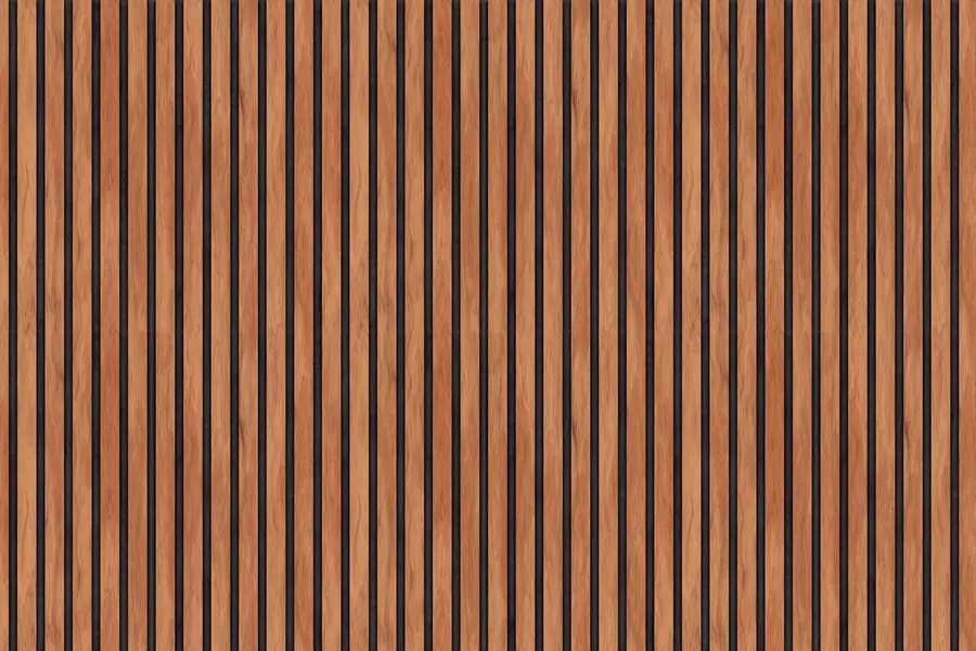 wall murals wooden slats on a black background u96819