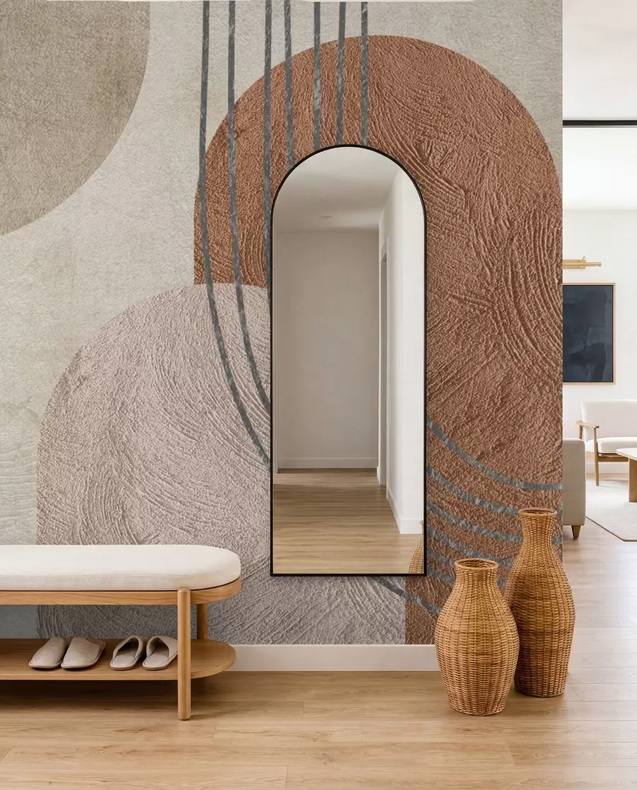 wall murals Abstract boho pattern u97255