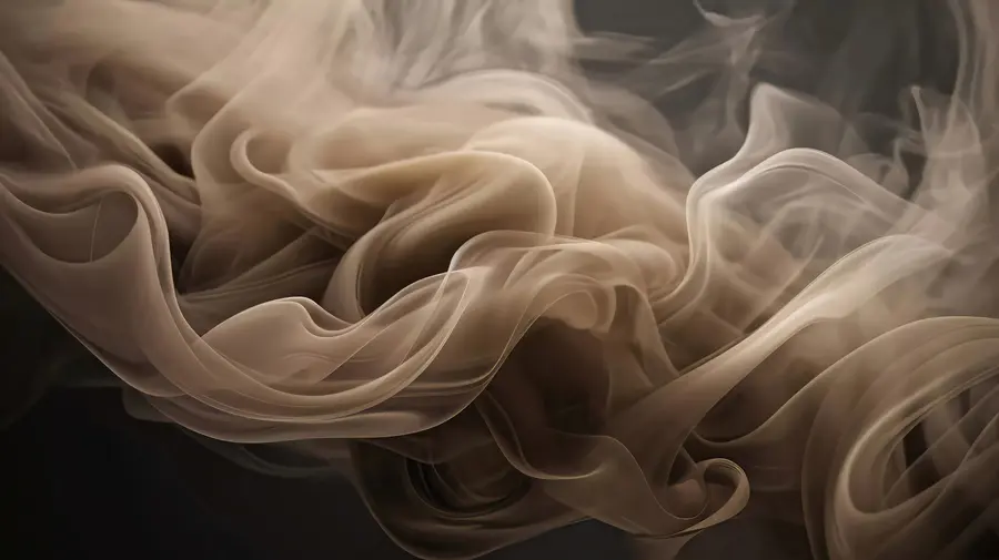 wall murals Abstract waves of smoke u96591