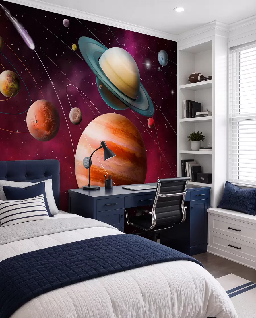 wall murals Space objects of the solar system u97423