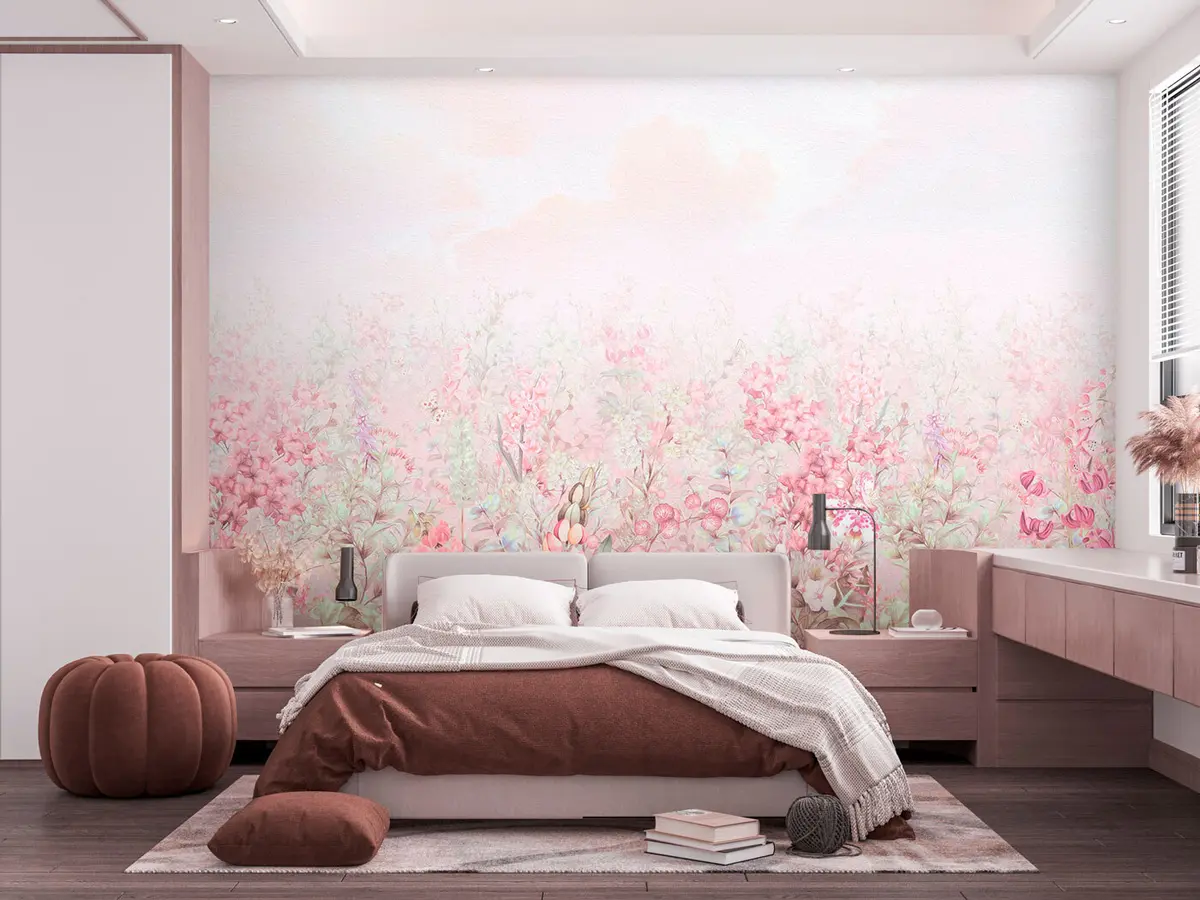wall murals 3d relief flowers u97407