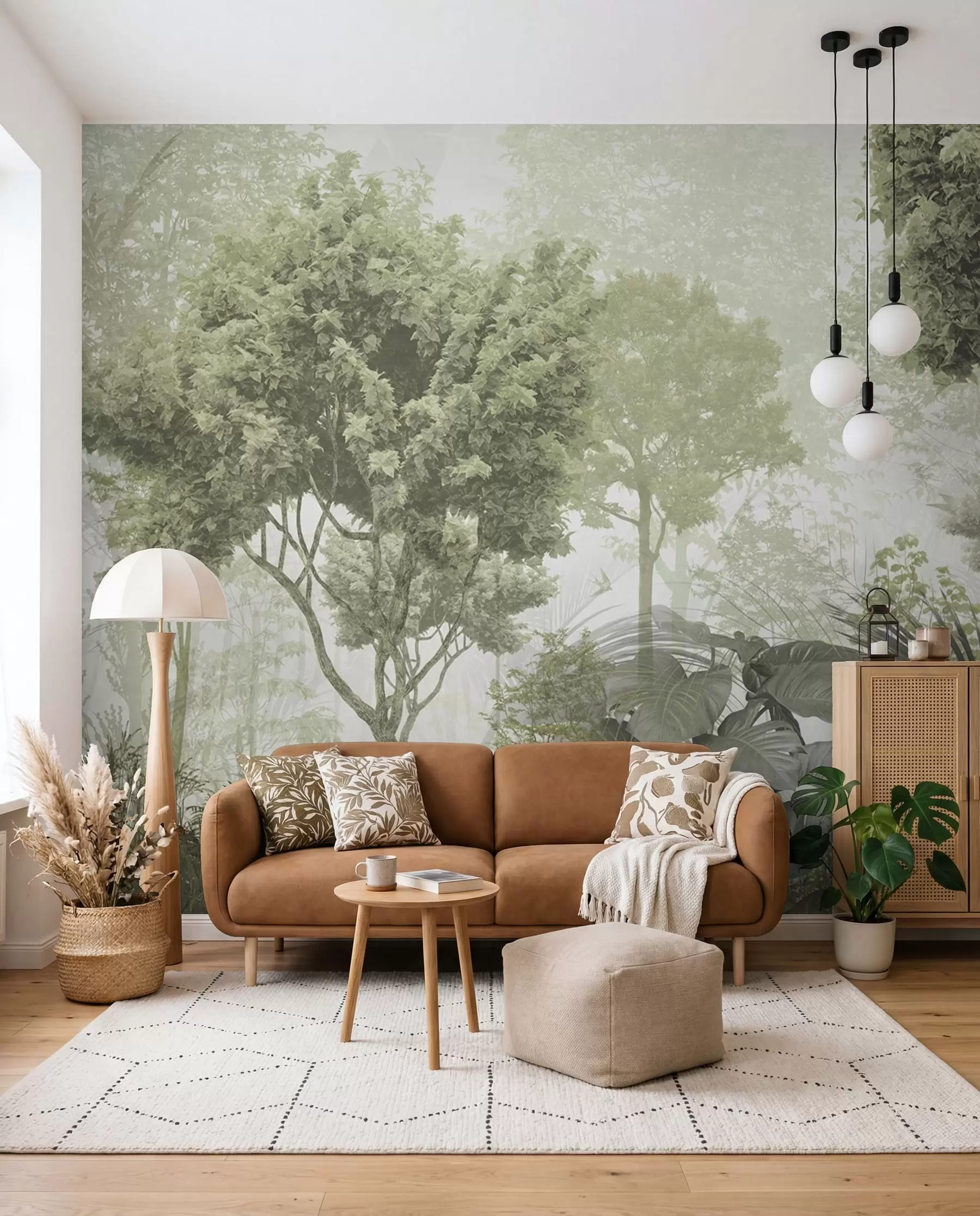 wall murals Through the Jungle u97409