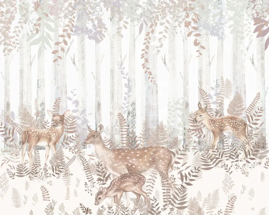 wall murals Deer in the forest u97529