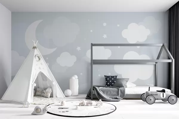 Scandinavian Wall Murals for Kids