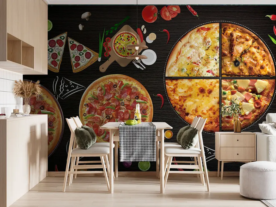 wall murals Pizza u97436