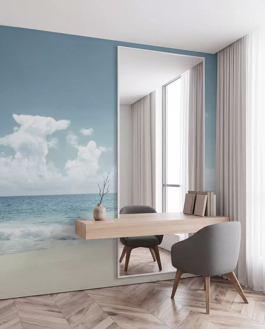 wall murals Maldives beach u97884
