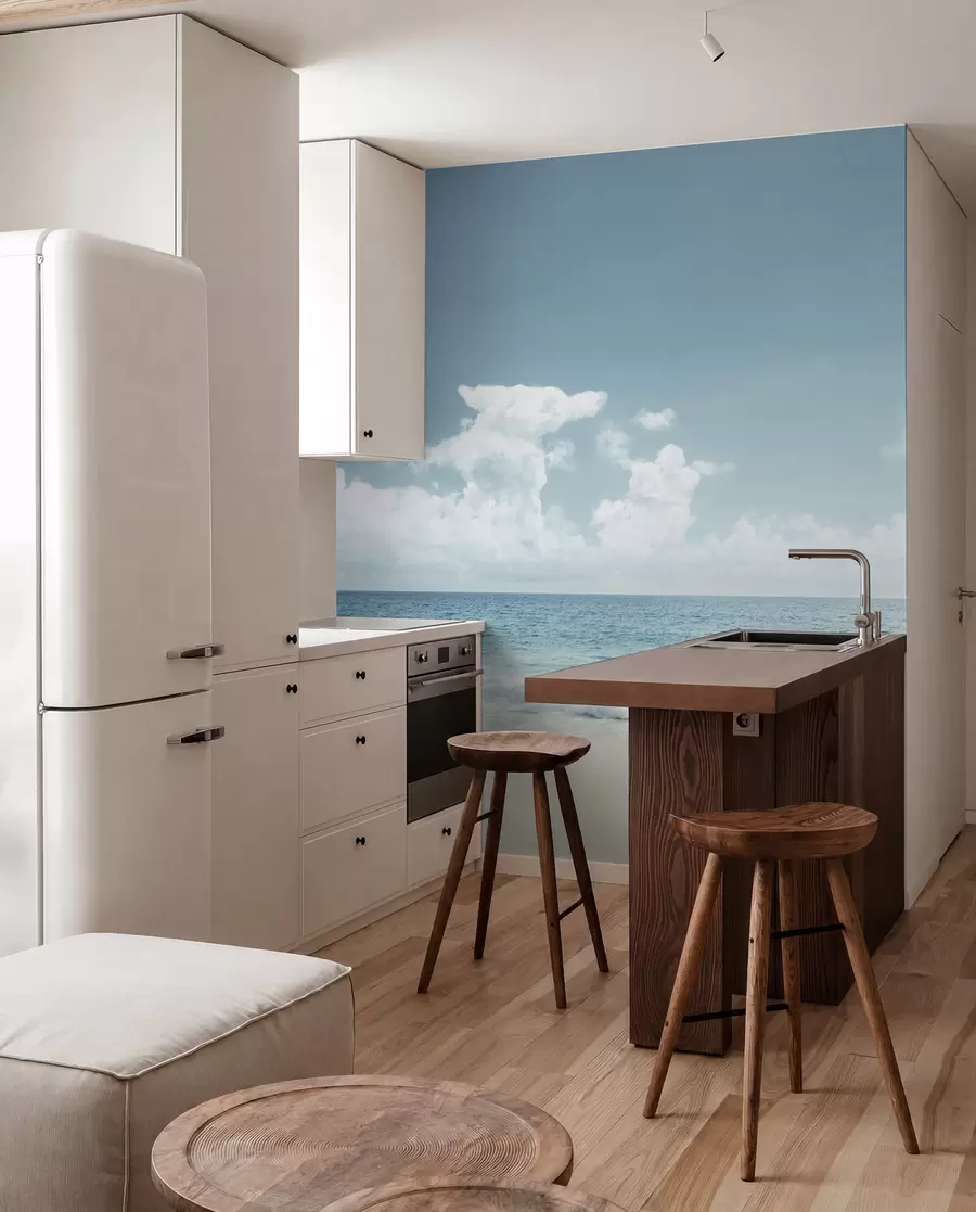 wall murals Maldives beach u97884