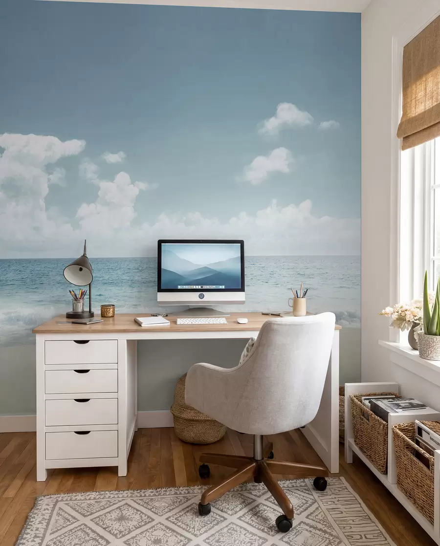 wall murals Maldives beach u97884